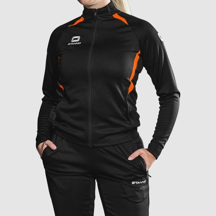 damska bluza sportowa stanno stadio black-orange