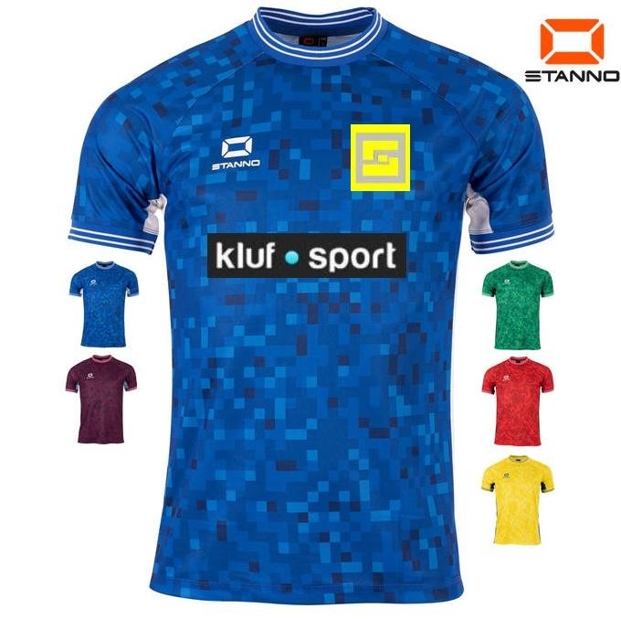 męskie koszulki stanno pixel do piłki nożnej w sklepie Klufsport