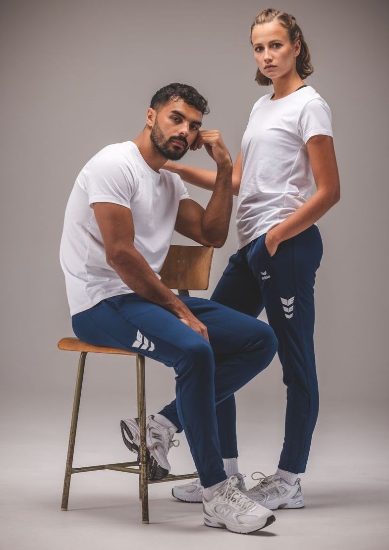 spodnie treningowe męskie erima celebrate 125 granatowe