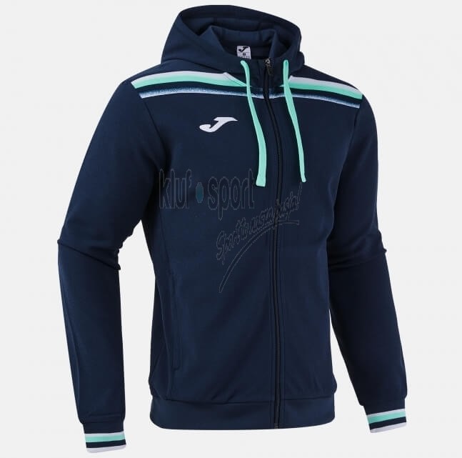 bluza męska z kapturem joma toledo II granatowa