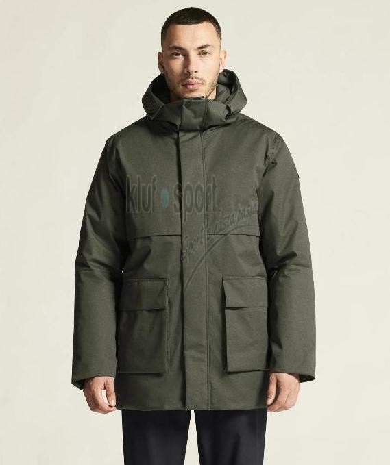 Craft Urban Padded Parka  wodoodporna i wiatroodporna kurtka zimowa khaki