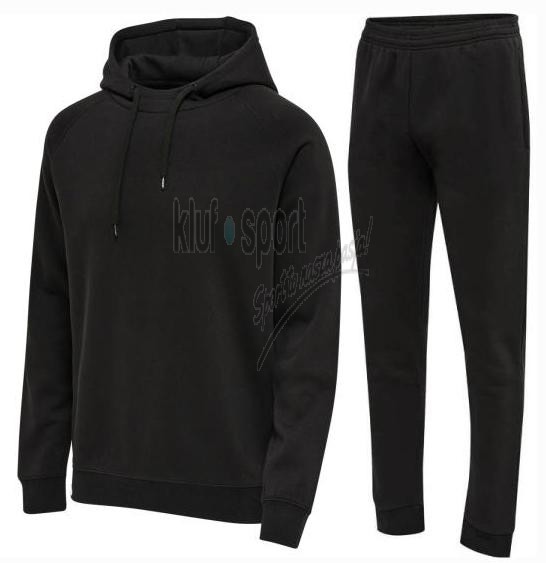 Męski dres bawełniany Hummel RED Classic w kolorze czarnym