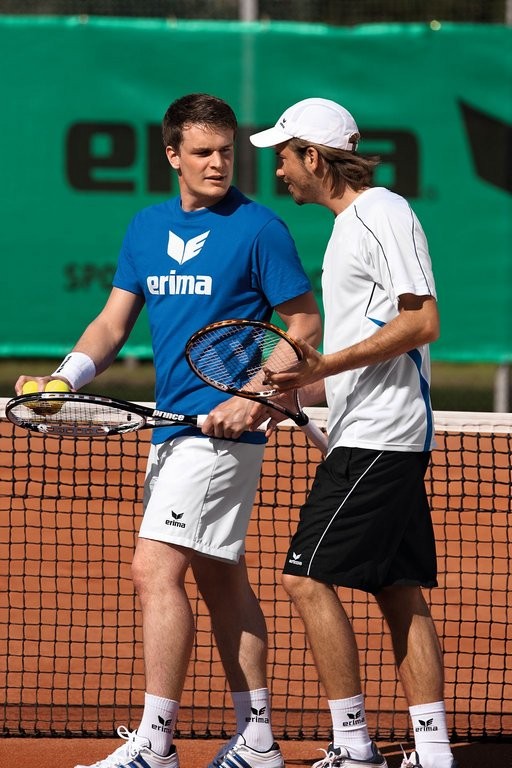 Męska koszulka tenisowa erima promo