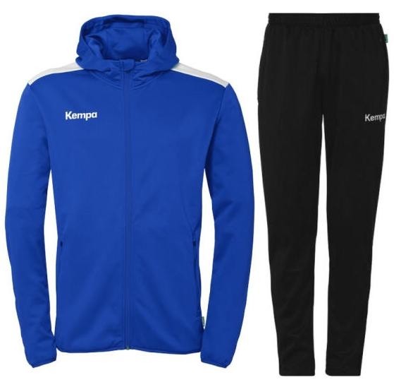 męski dres treningowy kempa emotion 27 niebieski-czarny