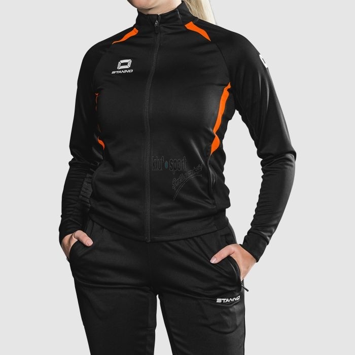damska bluza sportowa stanno stadio black-orange