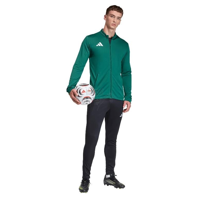 dres treningowy meski adidas entrada 26 zielono czarny