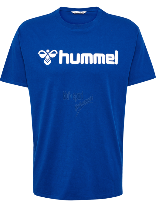 Koszulka bawełniana męska HUMMEL GO COTTON LOGO