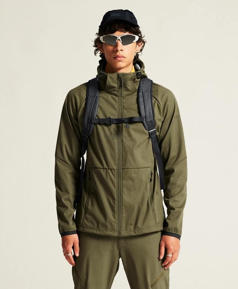męska kurtka softshell craft core explore softshell khaki