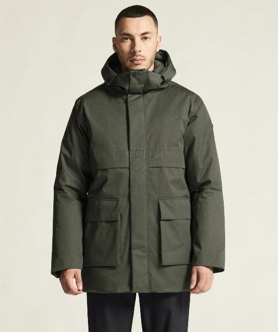 Craft Urban Padded Parka  wodoodporna i wiatroodporna kurtka zimowa khaki