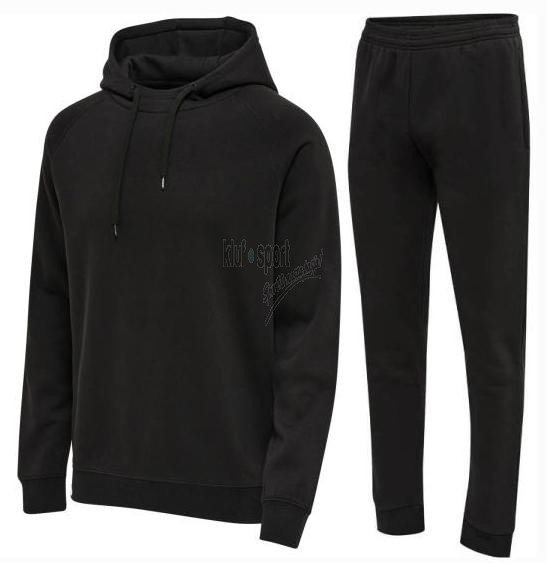 Męski dres bawełniany Hummel RED Classic w kolorze czarnym