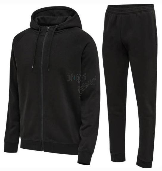 Męski dres bawełniany Hummel RED Classic w kolorze czarnym
