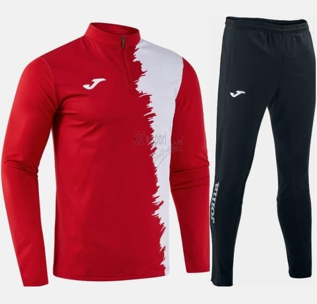 Męski dres treningowy Joma Picasho – bluza rozpinana na zamek pod szyją oraz spodnie dresowe Joma.