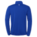 bluza treningowa męska kempa training niebieska w odcieniu royal z krótkim zamkiem 1/4 zip
