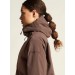 Damska kurtka outdoor Craft Explore Padded w kolorze wrzosowym – lekka, kurtka outdoor z kapturem