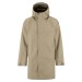Beżowy płaszcz przeciwdeszczowy Craft Urban Shell Coat Uni – długi hardshell męski z kapturem.