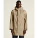 Beżowy płaszcz przeciwdeszczowy Craft Urban Shell Coat Uni – długi hardshell męski z kapturem.