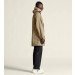 Beżowy płaszcz przeciwdeszczowy Craft Urban Shell Coat Uni – długi hardshell męski z kapturem.