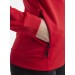 Czerwona bluza sportowa damska Craft rozpinana