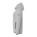 Damska bluza sportowa uhlsport id collection grey – rozpinana bluza damska z kapturem w kolorze szary melanż, z czarnym zamkiem błyskawicznym.