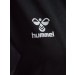 Damska czarna bluza reprezentacyjna Hummel Authentic full zip z kapturem, szarymi wstawkami