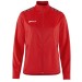 Czerwona bluza treningowa damska Craft zapinana na zamek