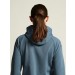 Ekskluzywna niebieska bluza z kapturem damska Craft