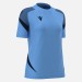 Damska koszulka meczowa Macron Naga niebiesko-granatowa