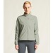 Damska kurtka biegowa Craft Essence Wind Jacket w kolorze jasnopopielatym – lekka wiatrówka treningowa.