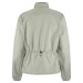 Damska kurtka biegowa Craft Essence Wind Jacket w kolorze jasnopopielatym – lekka wiatrówka treningowa.