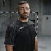 koszulka treningowa męska  kempa athletics 29 czarna-antracyt