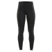 Czarne legginsy treningowe damskie Craft Rush