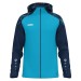 Turkusowa bluza sportowa z kapturem JAKO Sonic