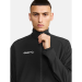 Czarna bluza treningowa męska Craft na zamek