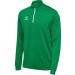 Męska zielona bluza treningowa Hummel Authentic Half Zip ze stójką
