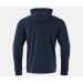 Męska bluza sportowa Joma Invictus w kolorze granatowym – model zapinany na pełny zamek z kapturem i logotypem Joma na rękawie.