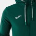 Zielona bluza Joma z kapturem na zamek