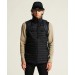 Czarna męska kamizelka puchowa Craft ADV Explore Light Down Vest – pikowany bezrękawnik sportowy.