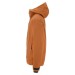 Męska kurtka outdoor Craft Explore Padded w kolorze brązowym – pikowana kurtka outdoor z kapturem