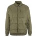 Męska kurtka pikowana Craft ADV Urban Light Padded Overshirt w kolorze khaki – stylowa kurtka koszulowa z kieszeniami na piersi.