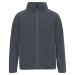 Męska kurtka polarowa Erima TS Fleece Jacket w kolorze antracytowym (Slate Grey) – rozpinany polar ze stójką i logo Erima na piersi.