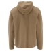 Beżowa męska kurtka polarowa Craft Join Pile Fleece – gruba bluza z kapturem typu baranek.