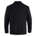 Lekka męska kurtka koszulowa oversize JAKO Wardrobe w kolorze czarnym – styl casual i retro premium.