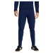 Bawełniane spodnie dresowe męskie adidas granatowe