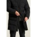 płaszcz męski zimowy pikowany craft urban padded czarny
