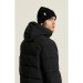 płaszcz męski zimowy pikowany craft urban padded czarny