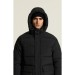 płaszcz męski zimowy pikowany craft urban padded czarny