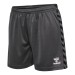 antracytowe spodenki treningowe damskie Hummel Authentic