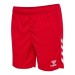 czerwone spodenki treningowe damskie Hummel Core 2.0