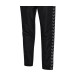 Czarne damskie spodnie reprezentacyjne Hummel Authentic Micro